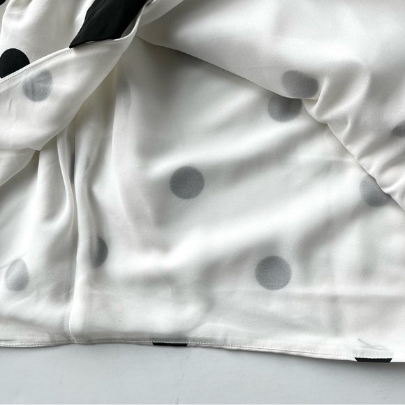NWT Cynthia Rowley Emery Polka Dot Tulip Wrap Skirt - Picture 8 of 12